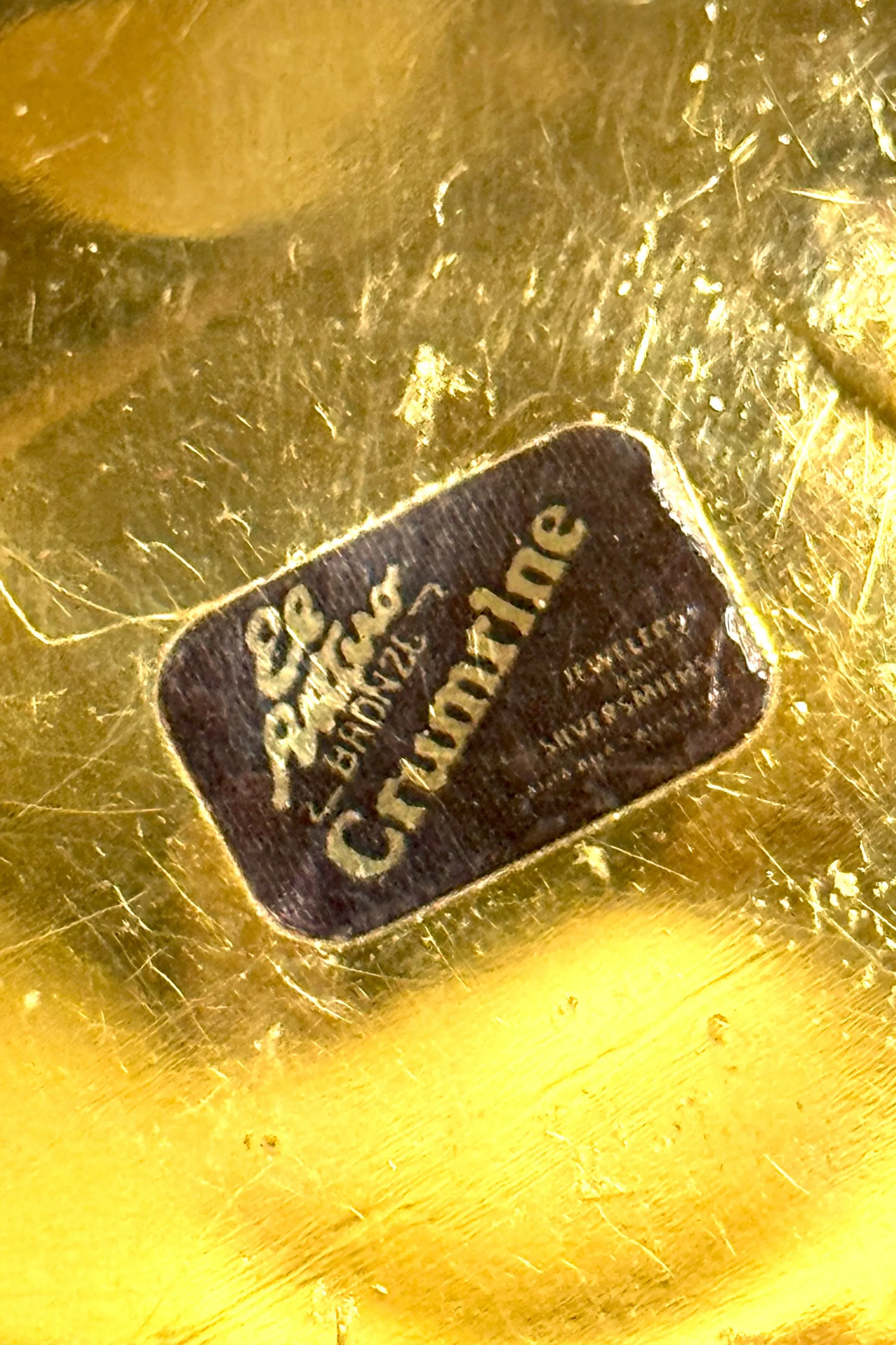 1980’S EL ARTURO SILVERSMITH PLATED BRONZE WESTERN BELT BUCKLE