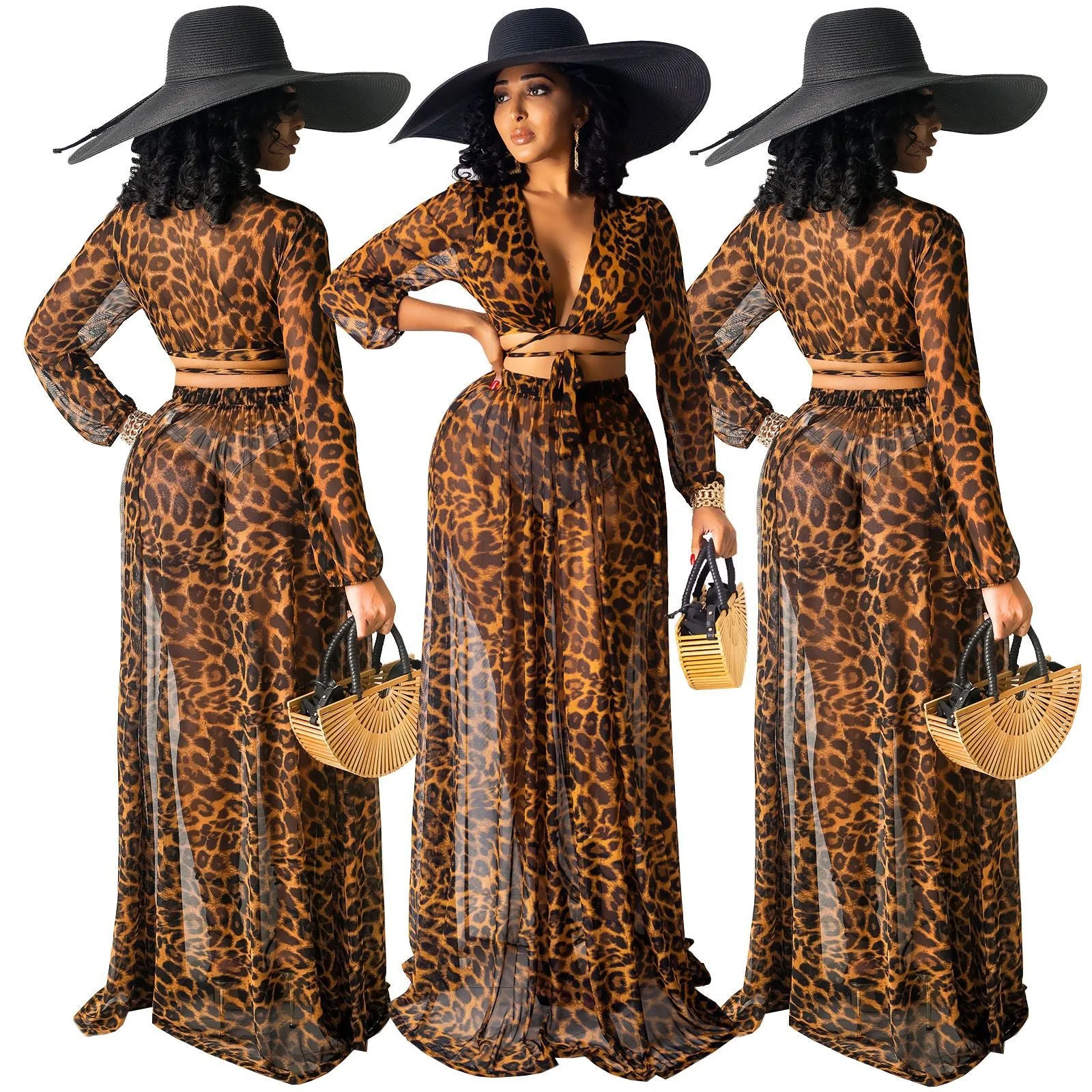2 Piece Women's Sets Top And Long Skirt Summer Autumn Dashiki African Long Sleeve Two Piece Sets Outfit Africa Clothing