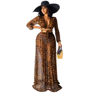 2 Piece Women's Sets Top And Long Skirt Summer Autumn Dashiki African Long Sleeve Two Piece Sets Outfit Africa Clothing