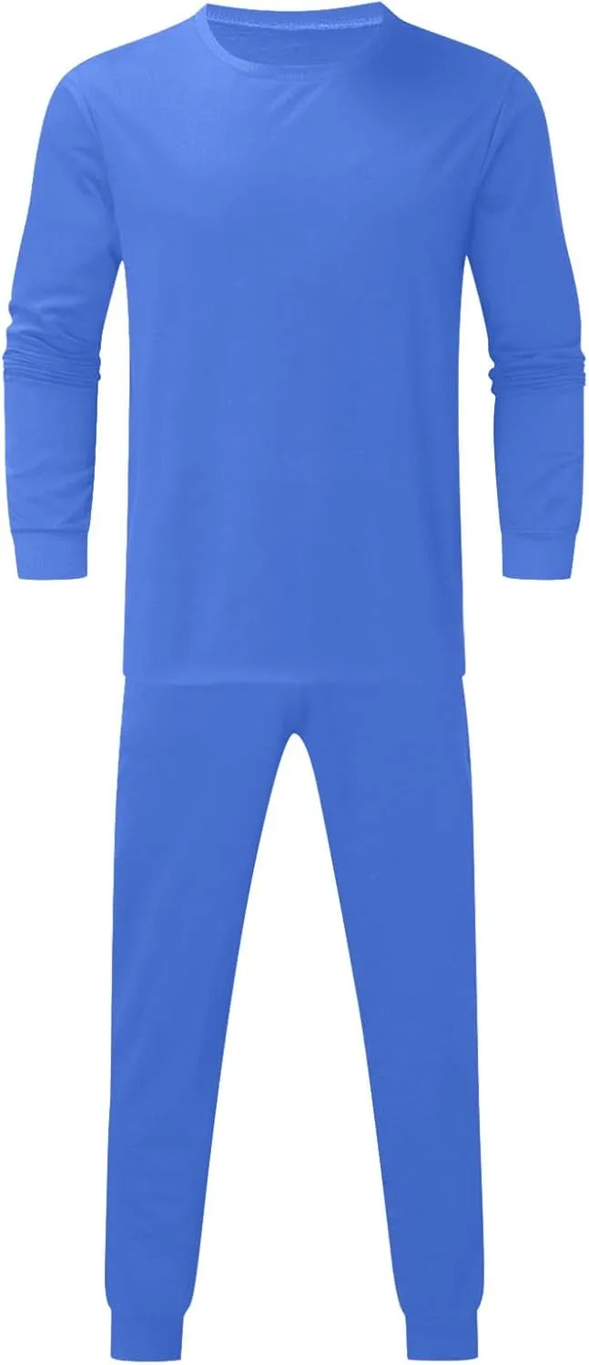 2023 Men's Tracksuit 2 Piece Long Sleeve Pullover Sweatpants Jogging Sets Stylish Plain Track Suit Athletic Casual Sweatsuit