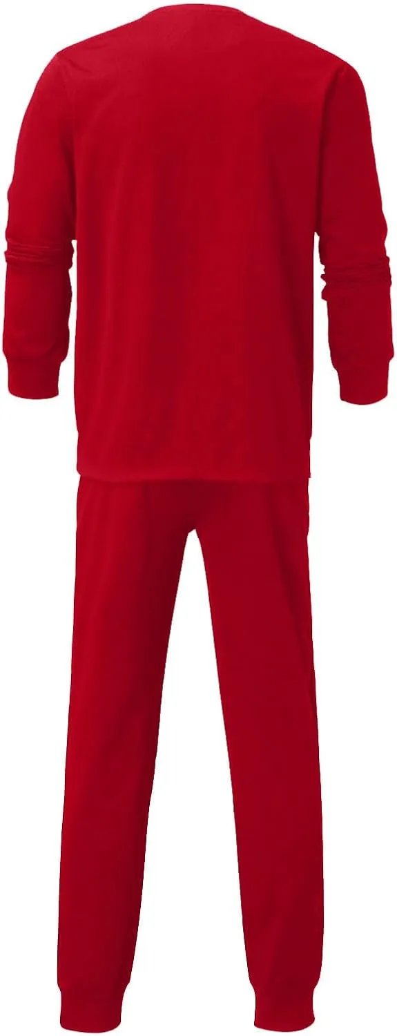 2023 Men's Tracksuit 2 Piece Long Sleeve Pullover Sweatpants Jogging Sets Stylish Plain Track Suit Athletic Casual Sweatsuit