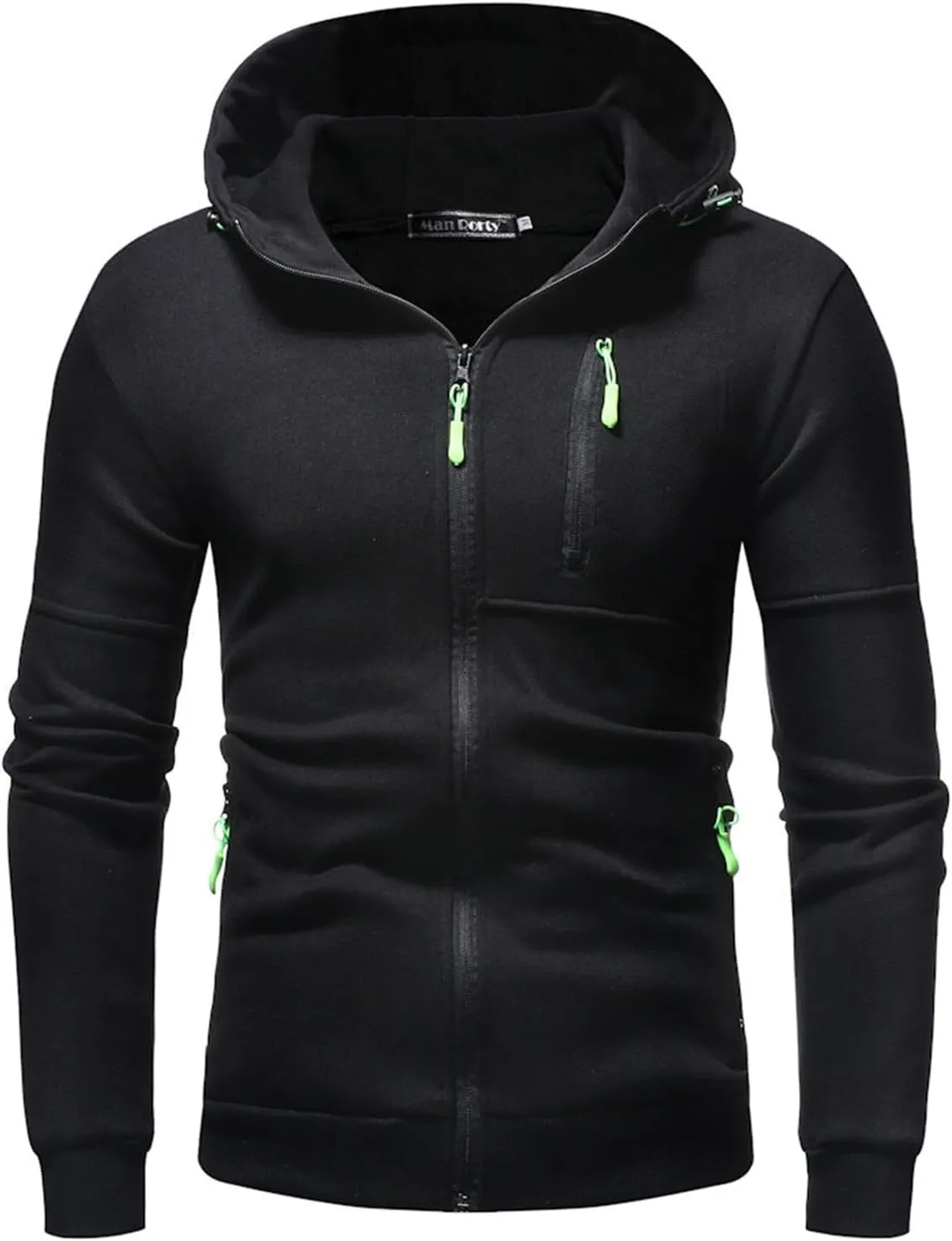 2023 Men's Tracksuit Set Winter 2 Piece Outfits Plus Size Full Zip Hoodie Jackets Sweatpants Sets Stylish Sport Sweatsuit