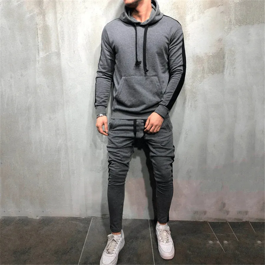 2024 New Autumn Men Running Set Men Sport Suits