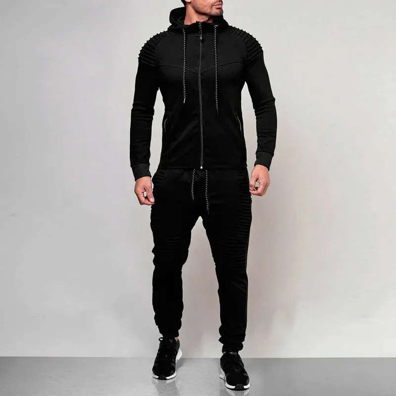 2024 New Autumn Men Running Set Men Sport Suits