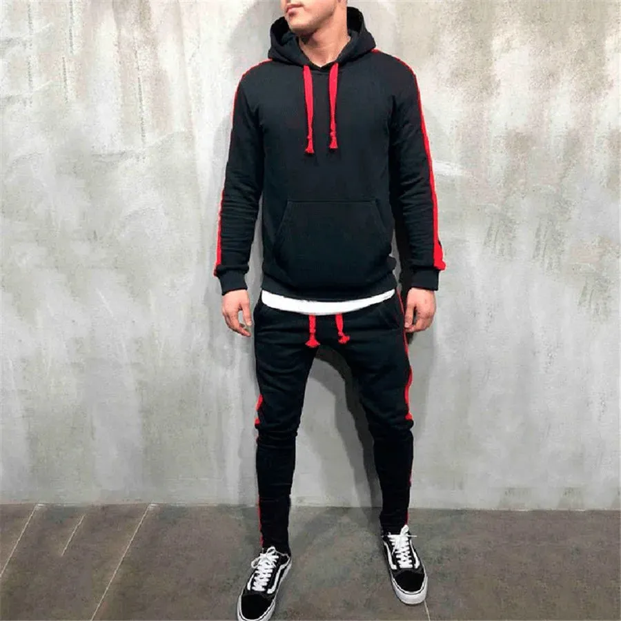 2024 New Autumn Men Running Set Men Sport Suits