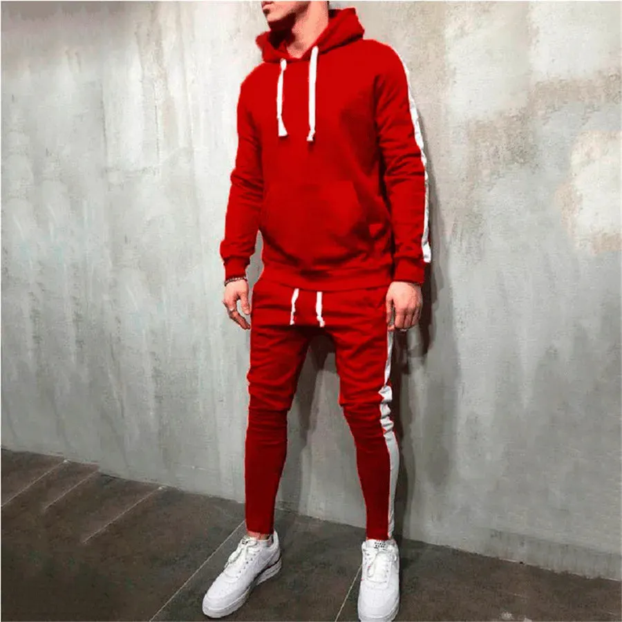 2024 New Autumn Men Running Set Men Sport Suits