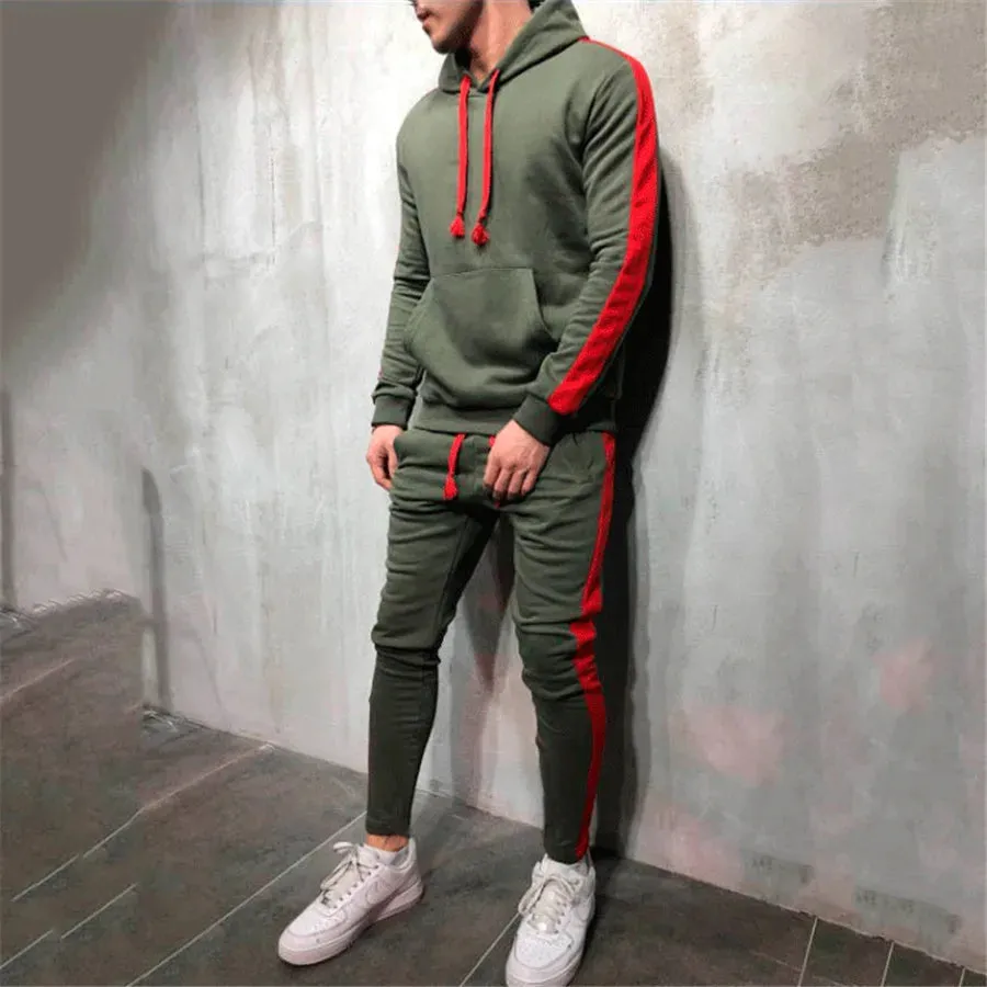 2024 New Autumn Men Running Set Men Sport Suits
