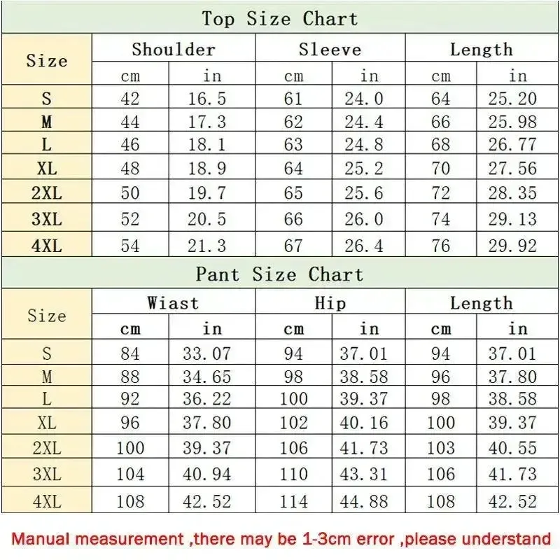 2024New Men's Autumn Winter Sets Zipper Hoodie Pants Pieces Casual Tracksuit Male Sportswear Brand Clothing Sweat Suit