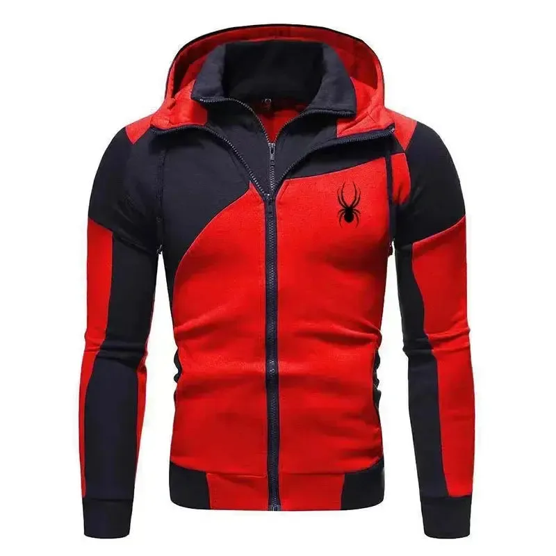 2024New Men's Autumn Winter Sets Zipper Hoodie Pants Pieces Casual Tracksuit Male Sportswear Brand Clothing Sweat Suit