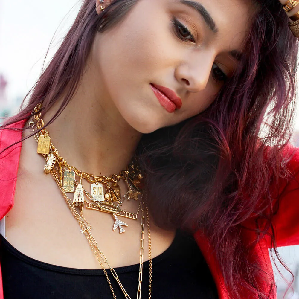 20" Gold Paperclip Chain