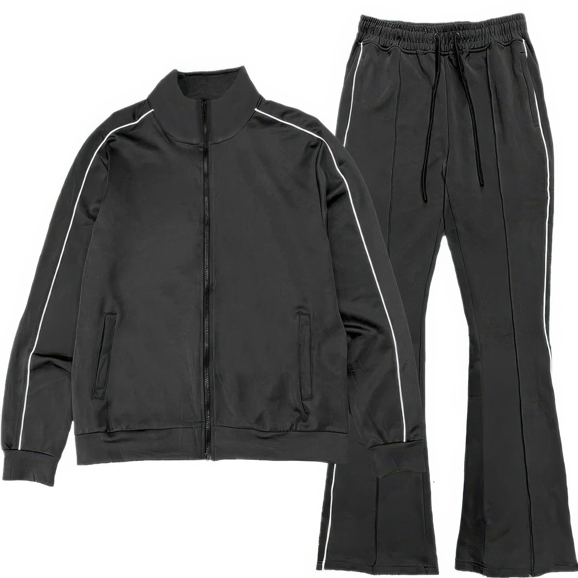6 COLORS | Mens Side Pipe Track Jacket