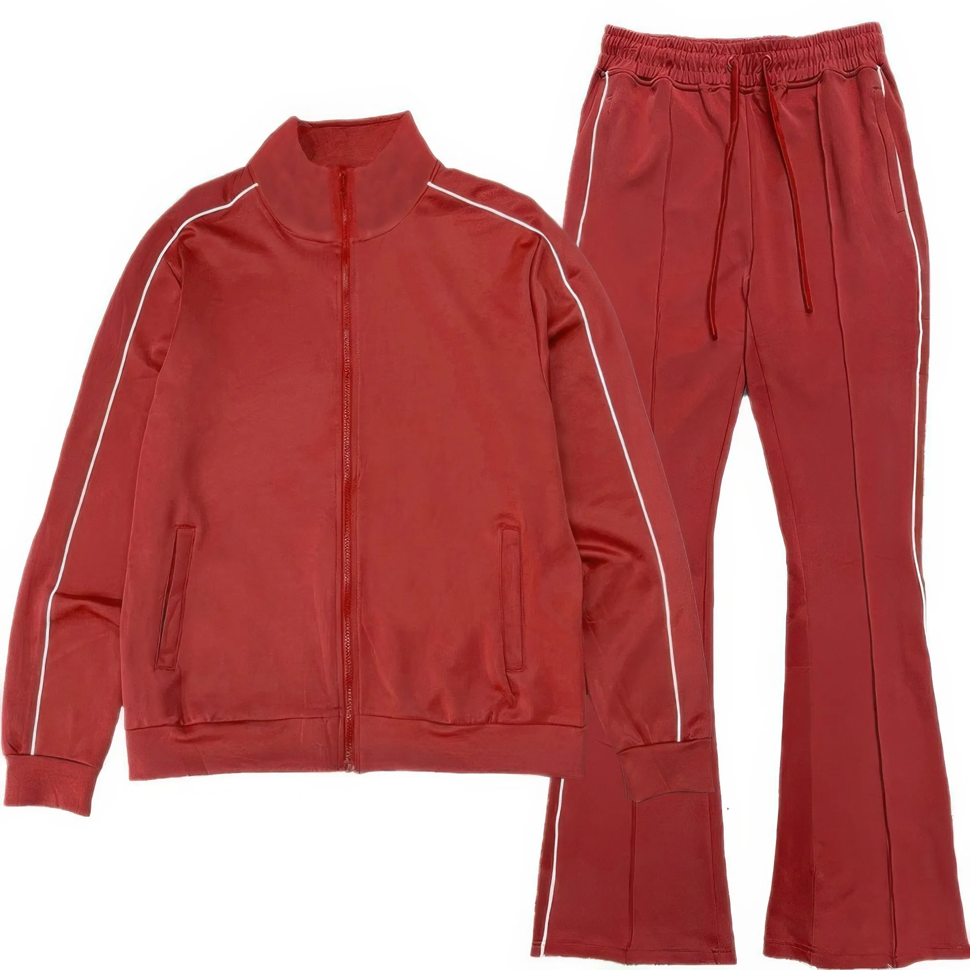 6 COLORS | Mens Side Pipe Track Jacket