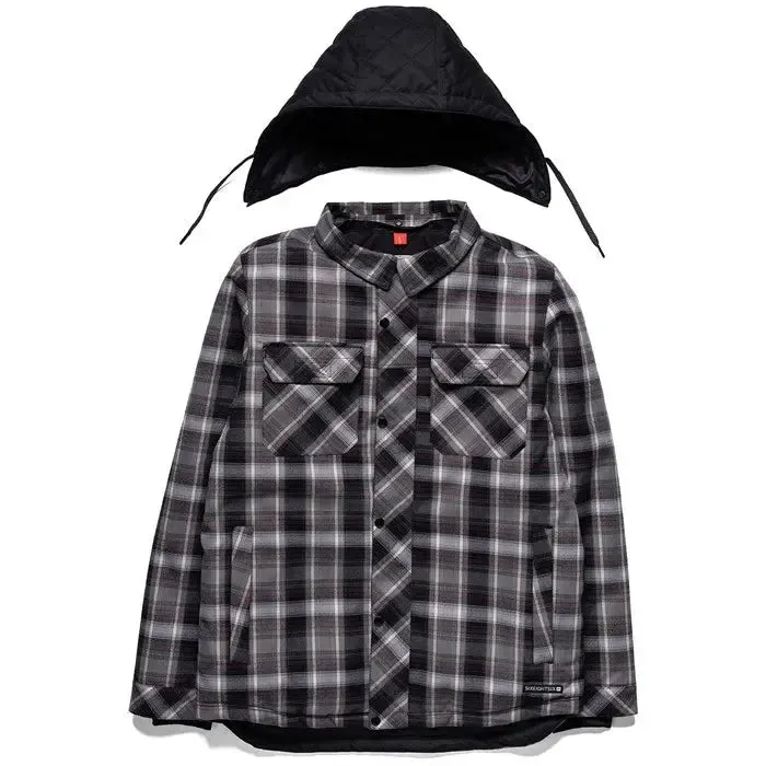 686 Woodland Insulated Jacket -Charcoal Plaid 2024