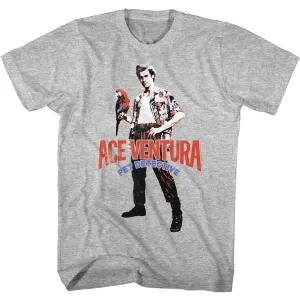 Ace Ventura Red Black Blue Ace Men's T-Shirt