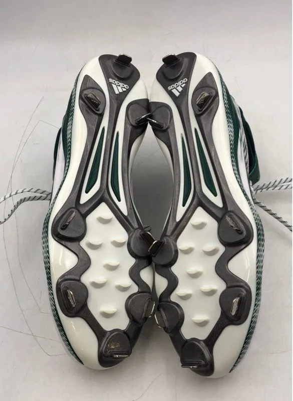 Adidas Men's PowerAlley 3 S84790 White Baseball Cleats - Size 14