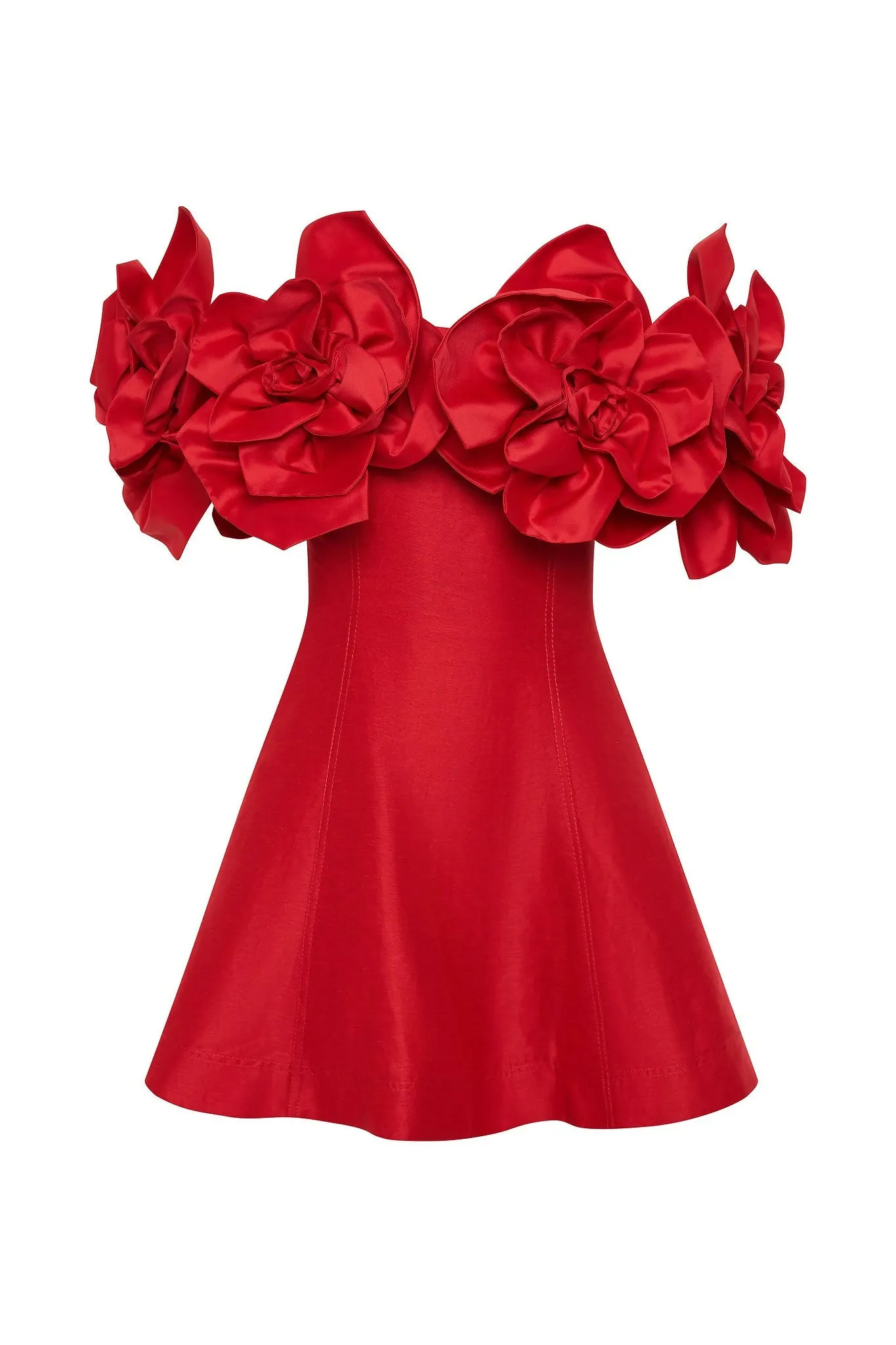 Aje Etta Mini Dress in Scarlet Red Size 8