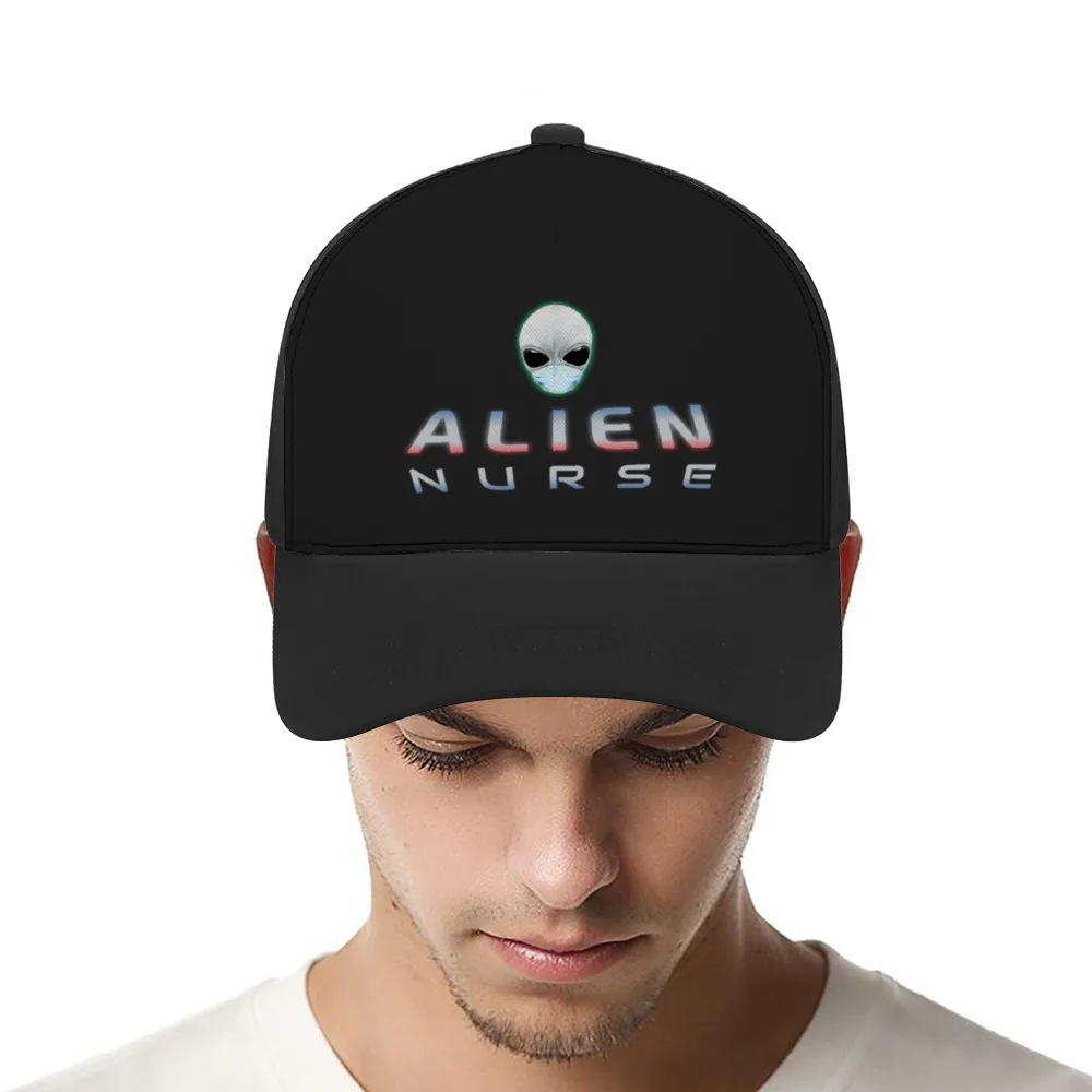 Alien Nurse - Classic Adult Baseball Cap (Charcoal Black)