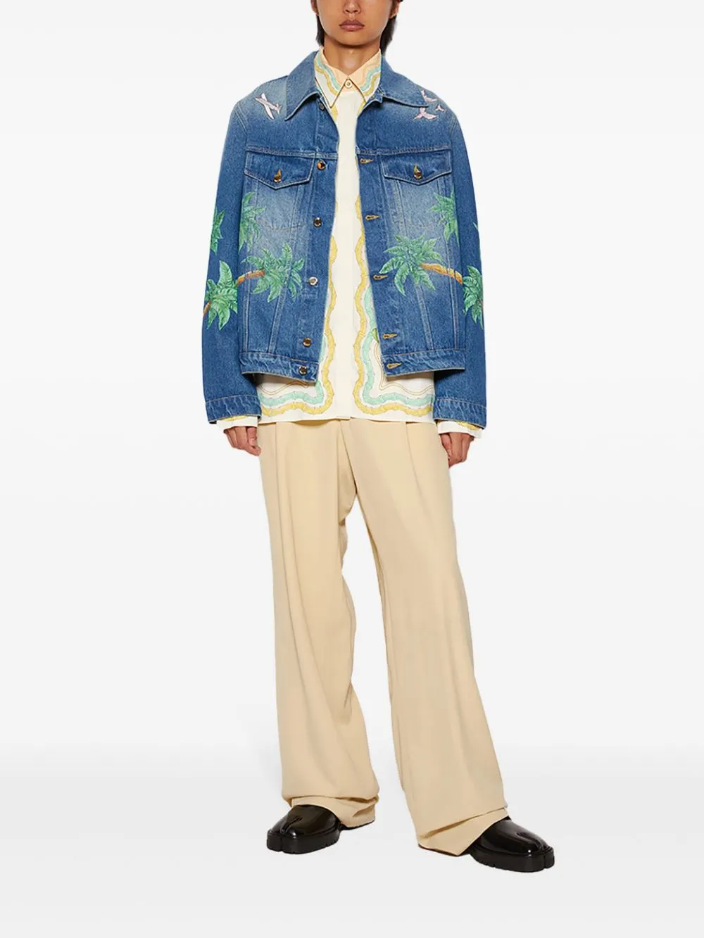 All-over printed shirt