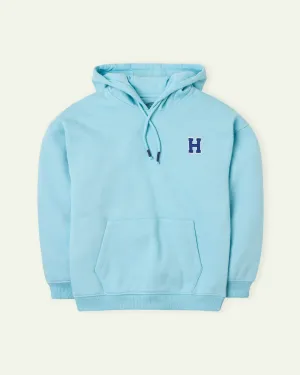 Aqua Oversized Hoodie