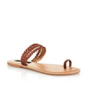 Aqua Women's Slay Braided Strappy Sandals