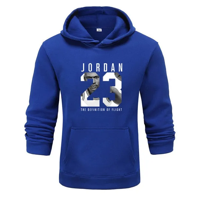 Autumn Winter Men Thick Oversized Hoodies Camouflage Jacket Male Sweatshirts Warm Coats Casual Streetwear Jordan 23 Print Hoody