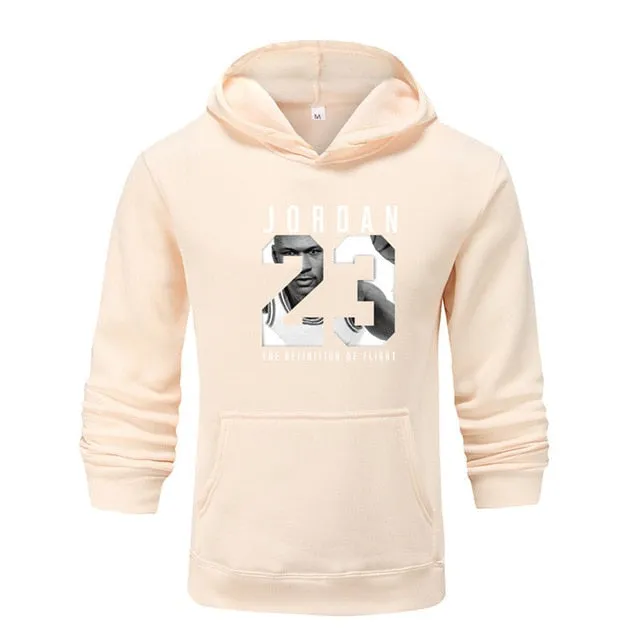 Autumn Winter Men Thick Oversized Hoodies Camouflage Jacket Male Sweatshirts Warm Coats Casual Streetwear Jordan 23 Print Hoody