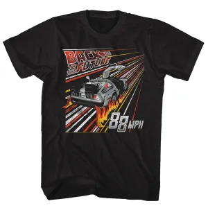 Back To The Future Streak To The Future Men's T-Shirt