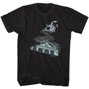 Back To The Future The Clock Tower Men's T-Shirt