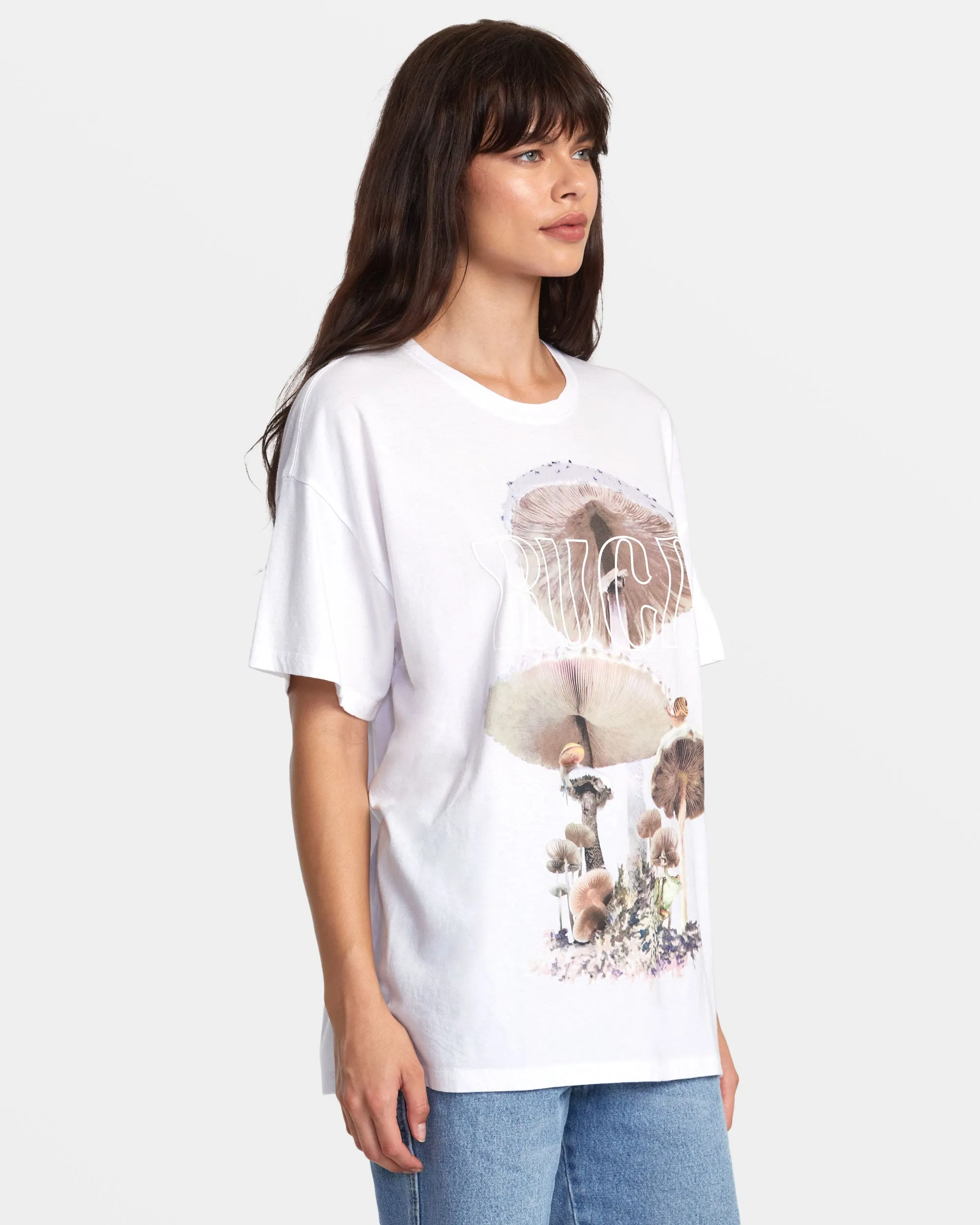 Baggie Tee Tee - White