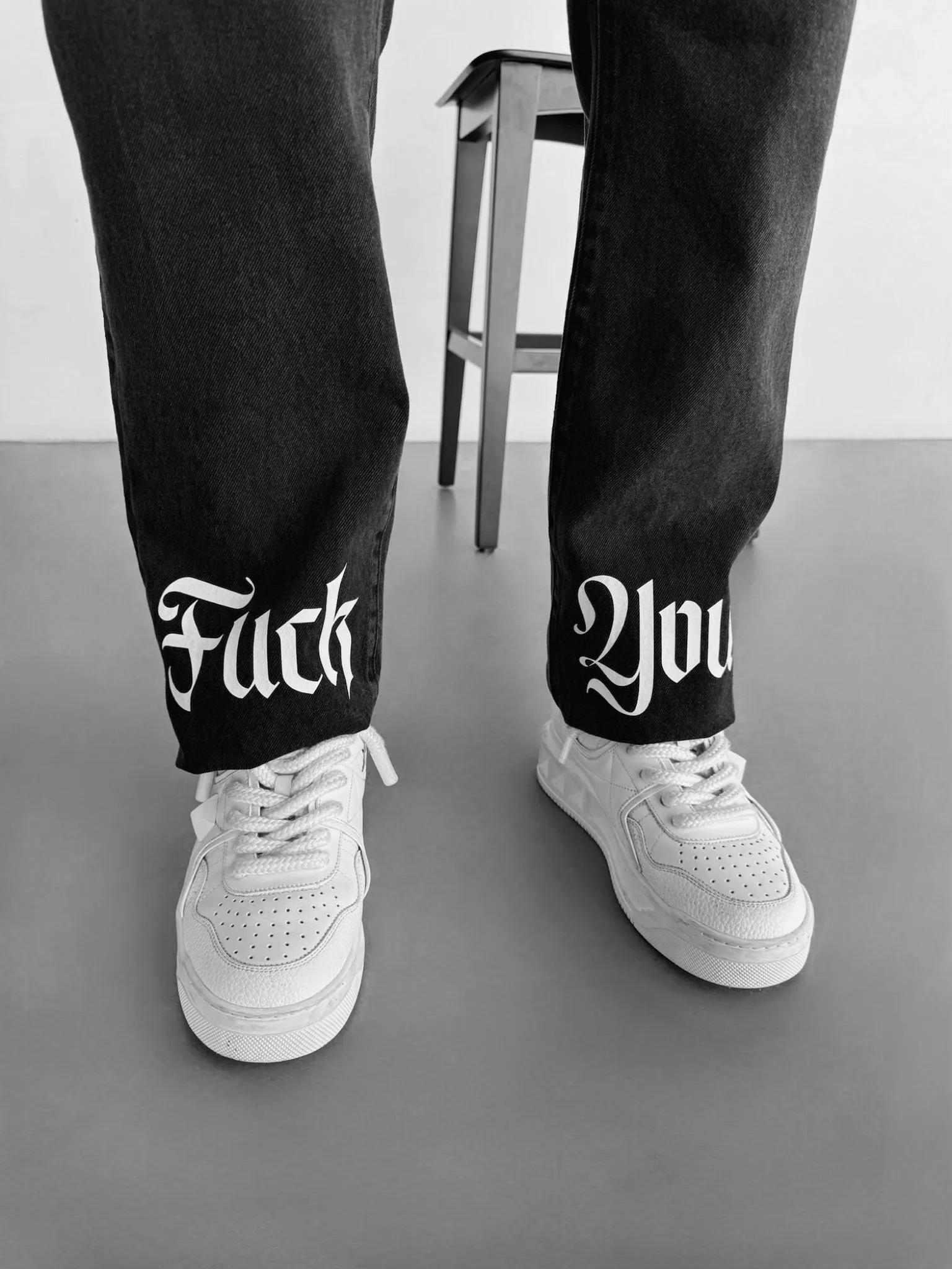 Baggy F*Y* Jeans - Black
