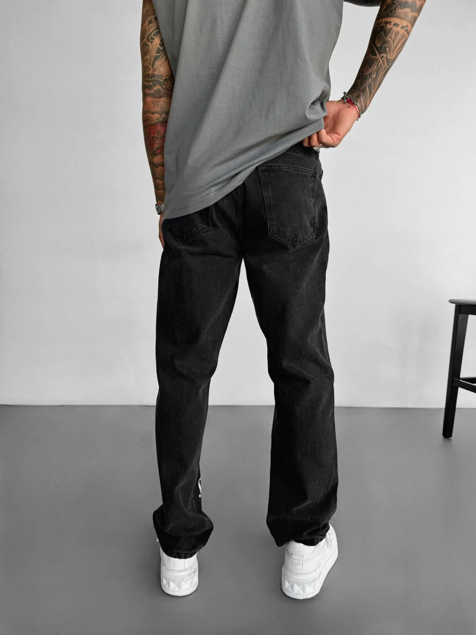 Baggy F*Y* Jeans - Black