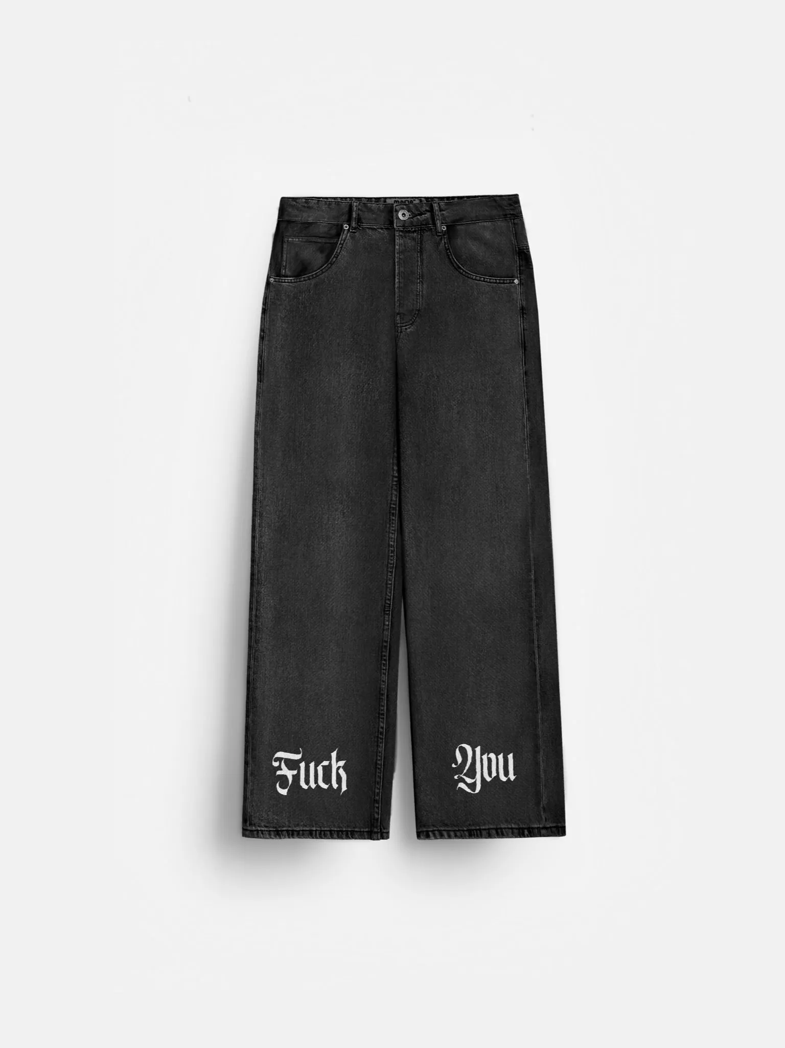 Baggy F*Y* Jeans - Black