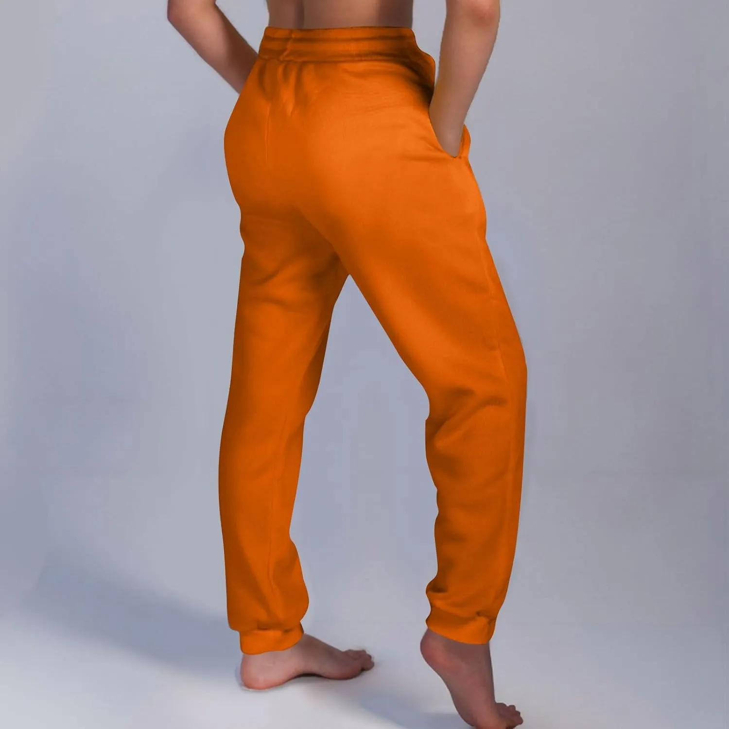 Baggy Sweatpants for Women Fleece Drawstring High Waisted Athletic Joggers Fall Comfy Lounge Pants with Pockets