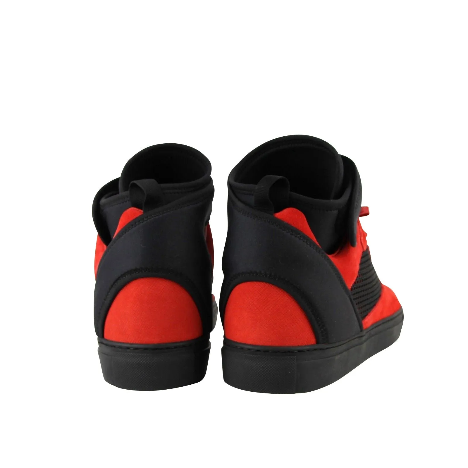 Balenciaga Men's High Top  /  Suede Leather Sneakers
