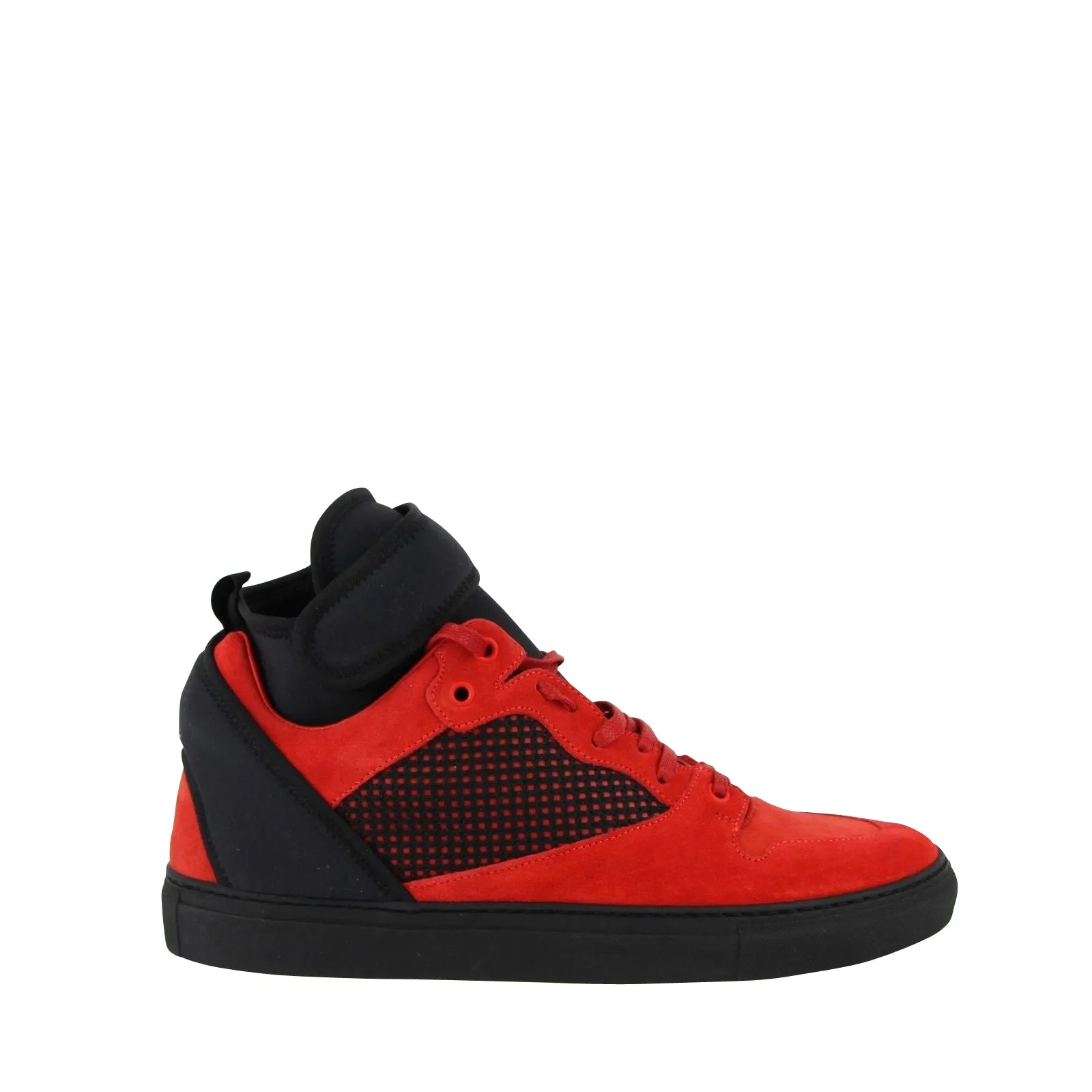 Balenciaga Men's High Top  /  Suede Leather Sneakers