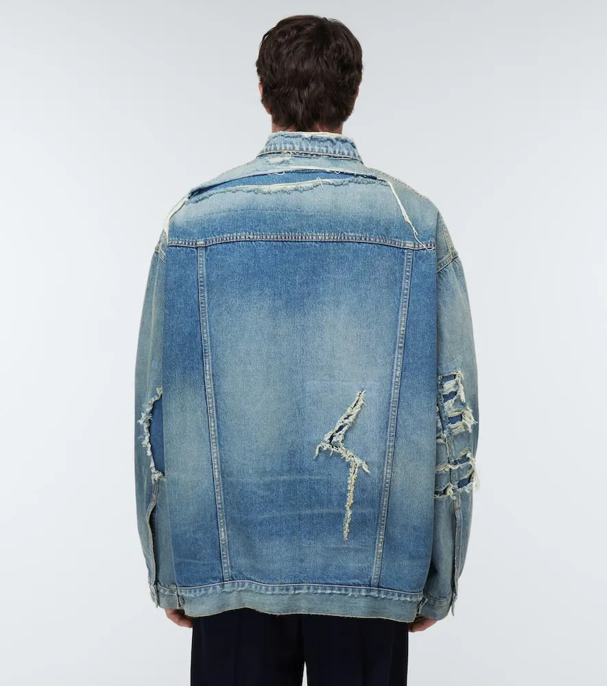 Balenciaga Patched denim jacket