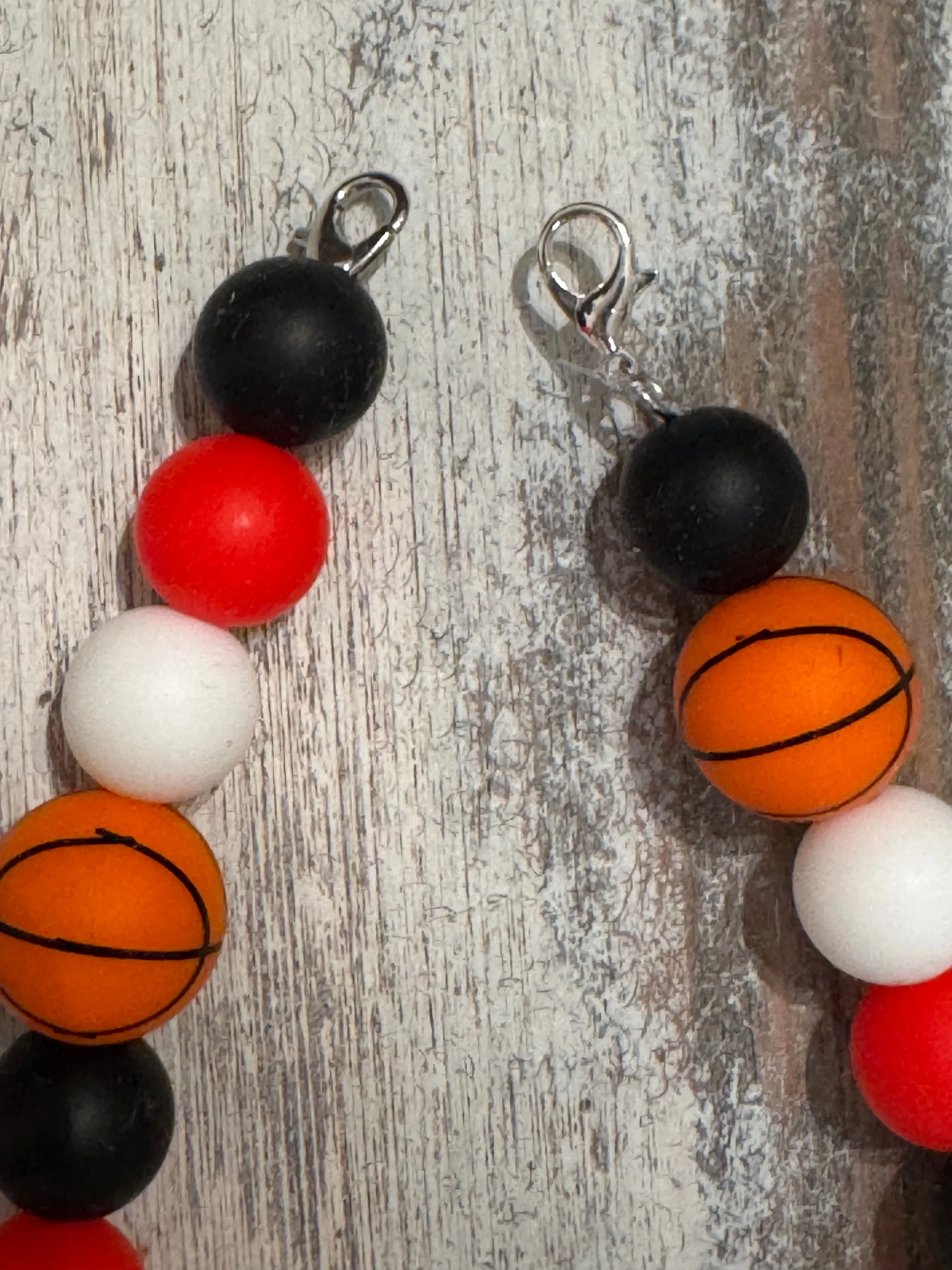 Basketball BEAD CHAINS for Trucker Hats (Various Styles)