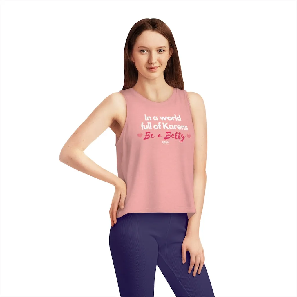 Be a Betty Women's Cropped Tank Top