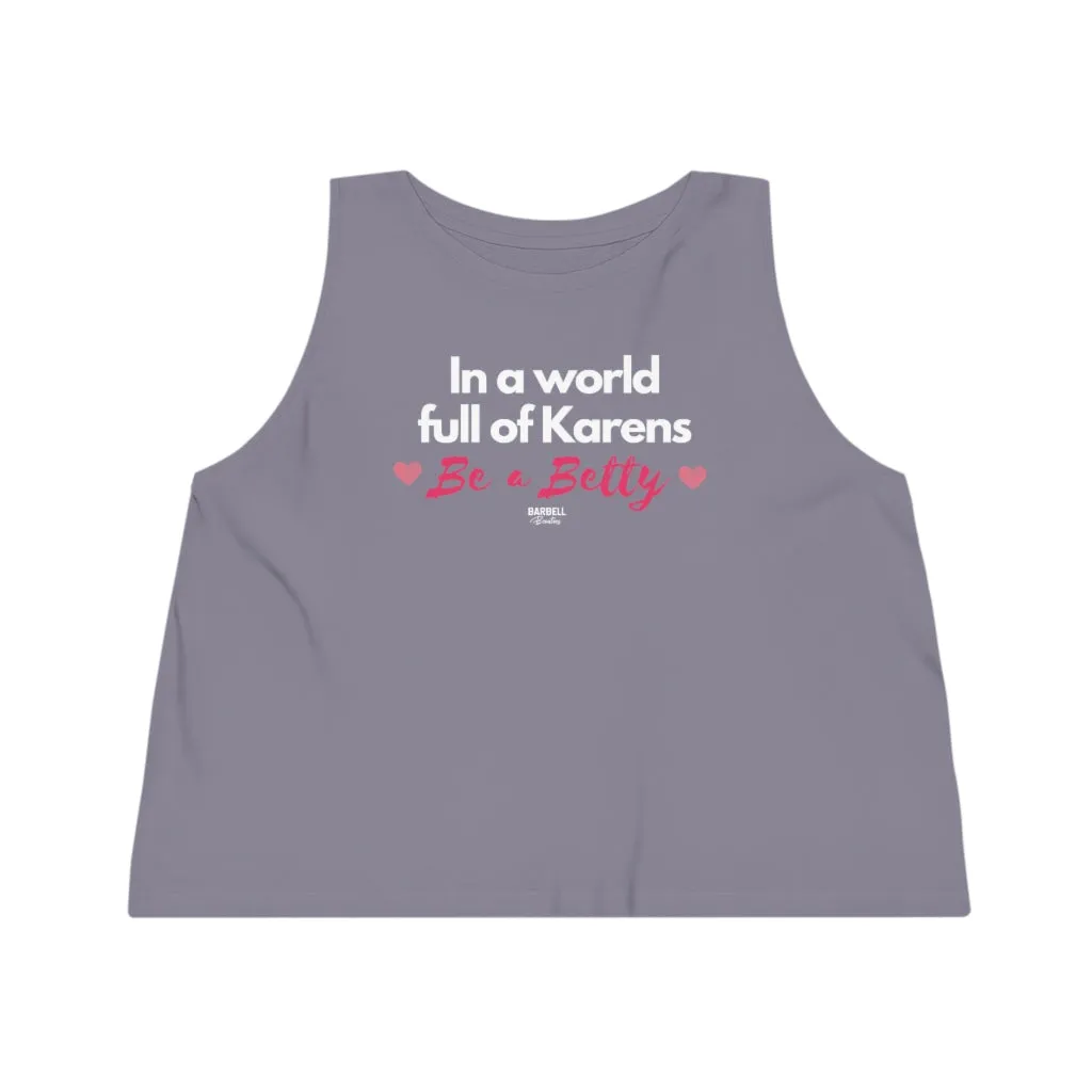 Be a Betty Women's Cropped Tank Top