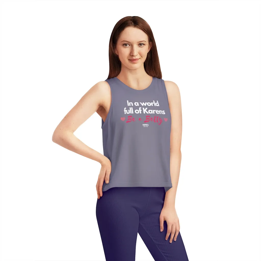 Be a Betty Women's Cropped Tank Top