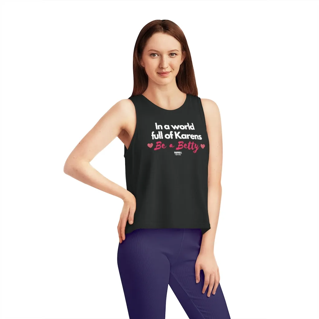 Be a Betty Women's Cropped Tank Top