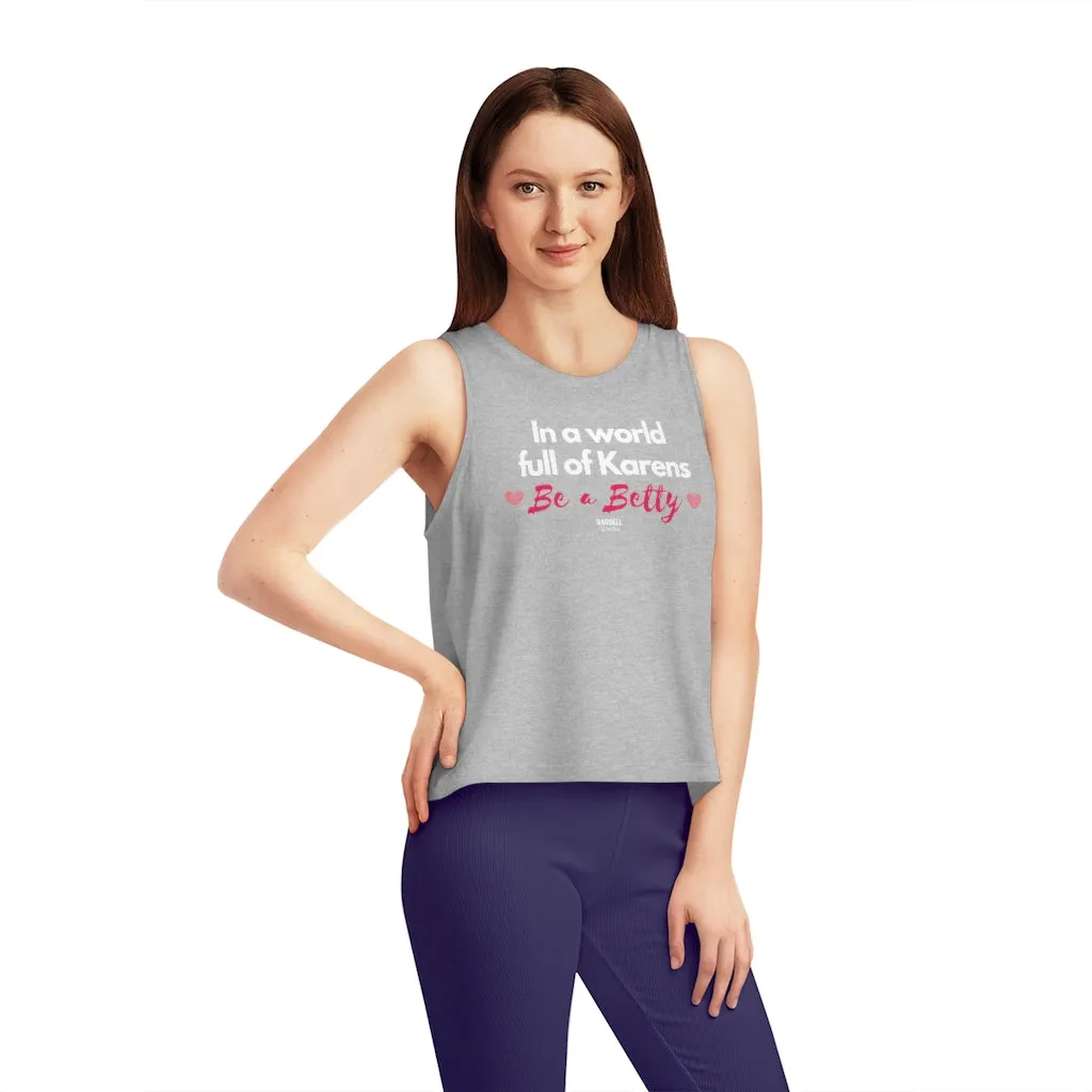 Be a Betty Women's Cropped Tank Top