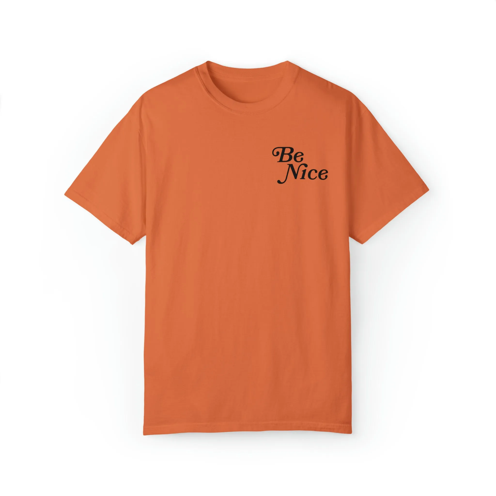 Be Nice or Kick Rocks Comfort Colors T-Shirt