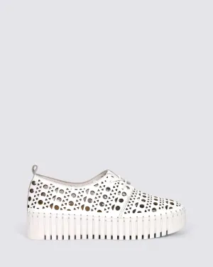 BELARUS SNEAKERS WHITE LEATHER