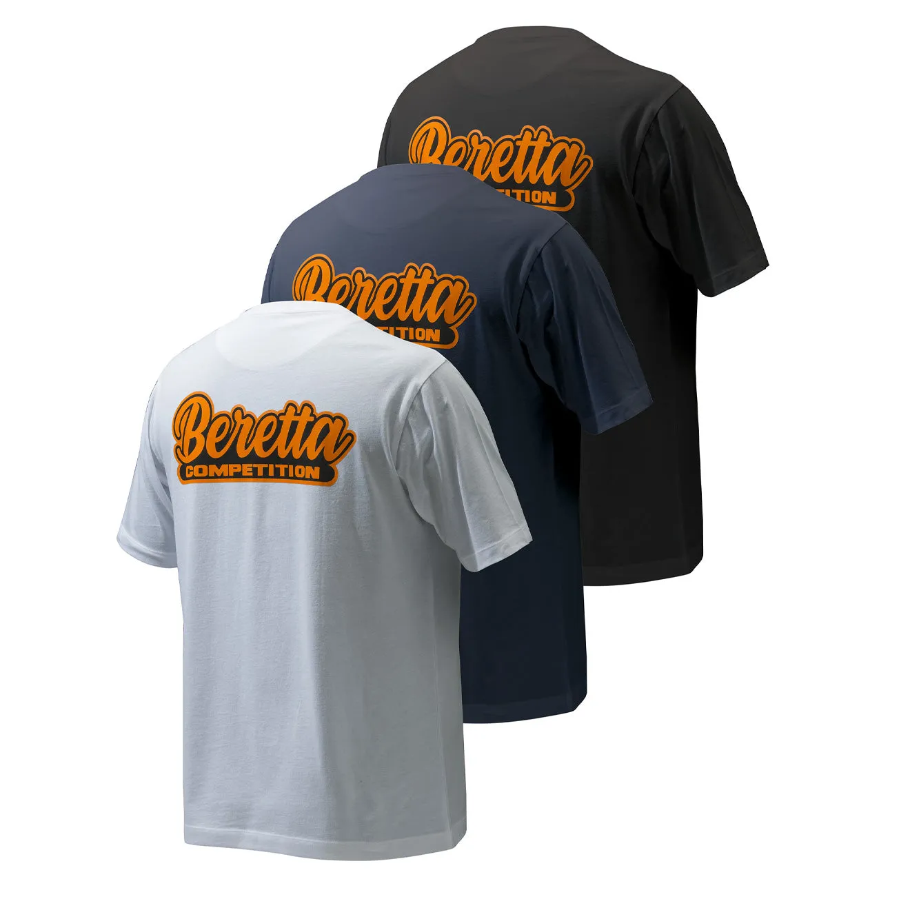Beretta Set of 3 Victory T-Shirts Blue / Black / White