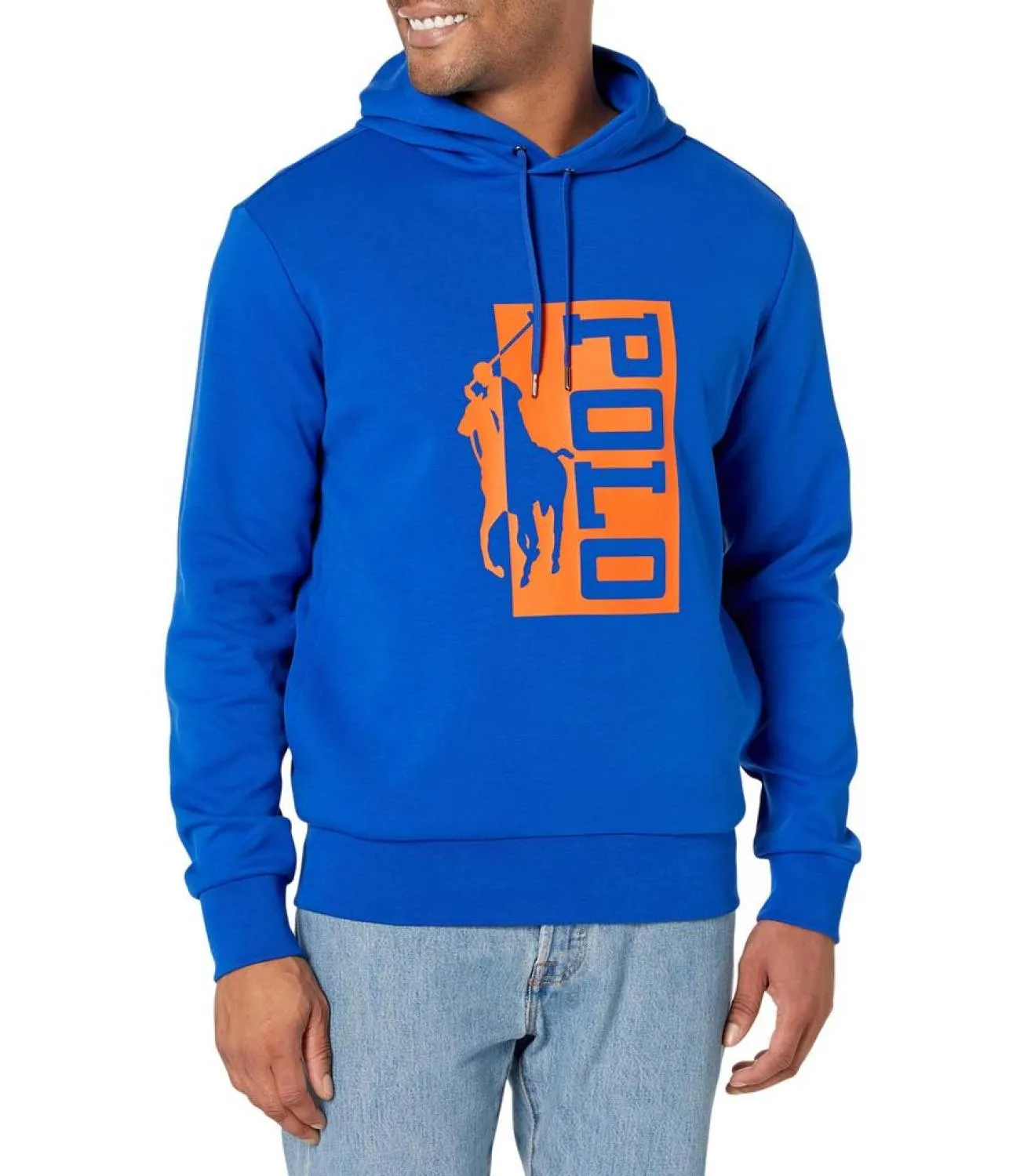 Big Pony Logo Double-Knit Hoodie