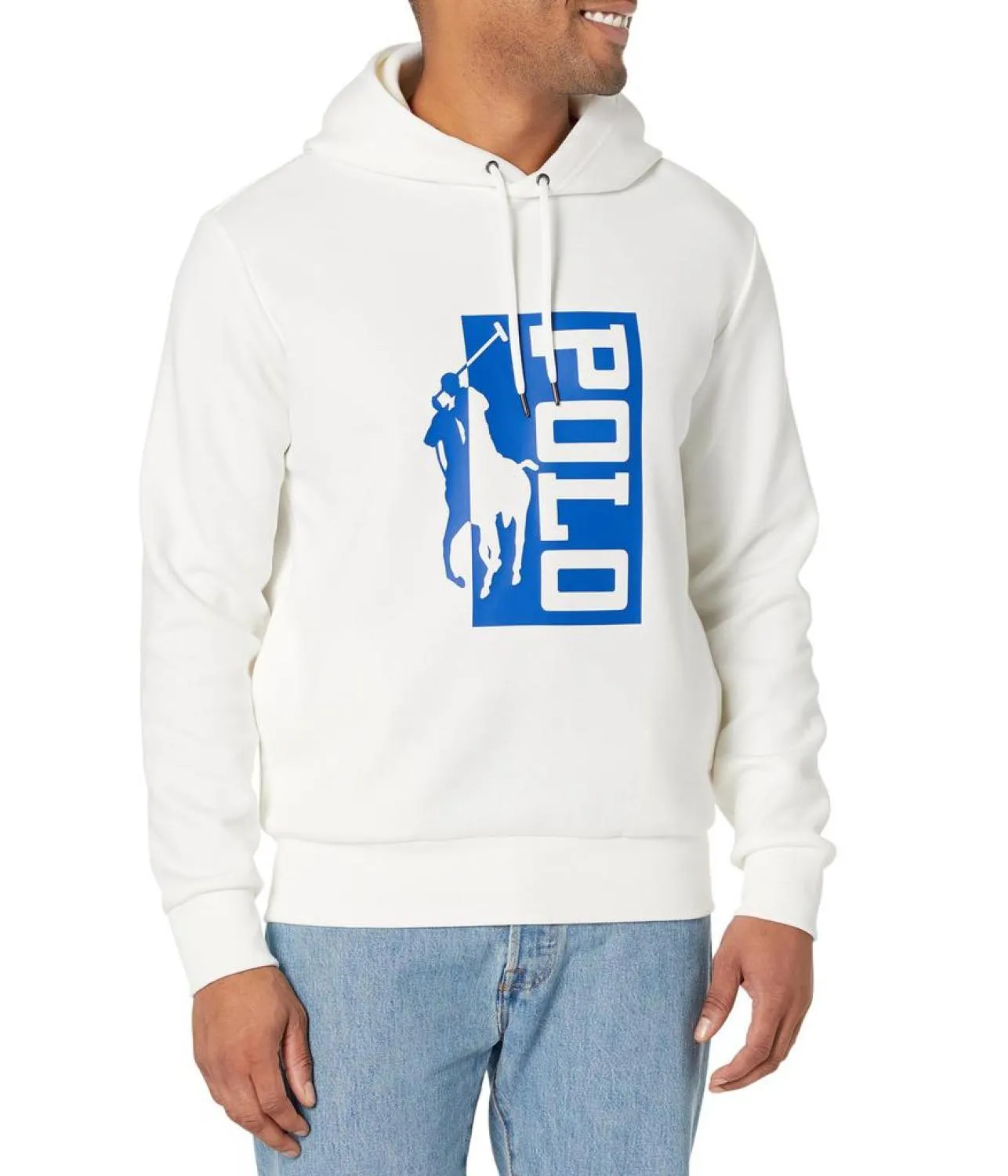 Big Pony Logo Double-Knit Hoodie