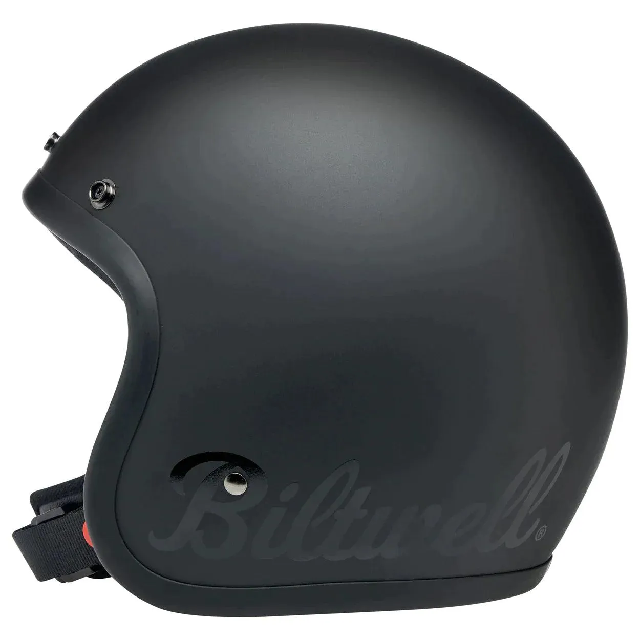 Biltwell Bonanza Helmet Flat Black Factory