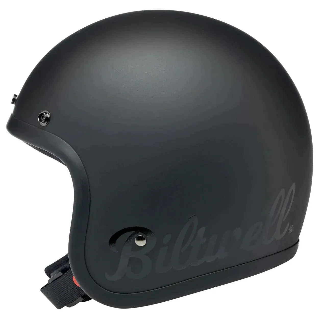 Biltwell Bonanza Helmet Flat Black Factory