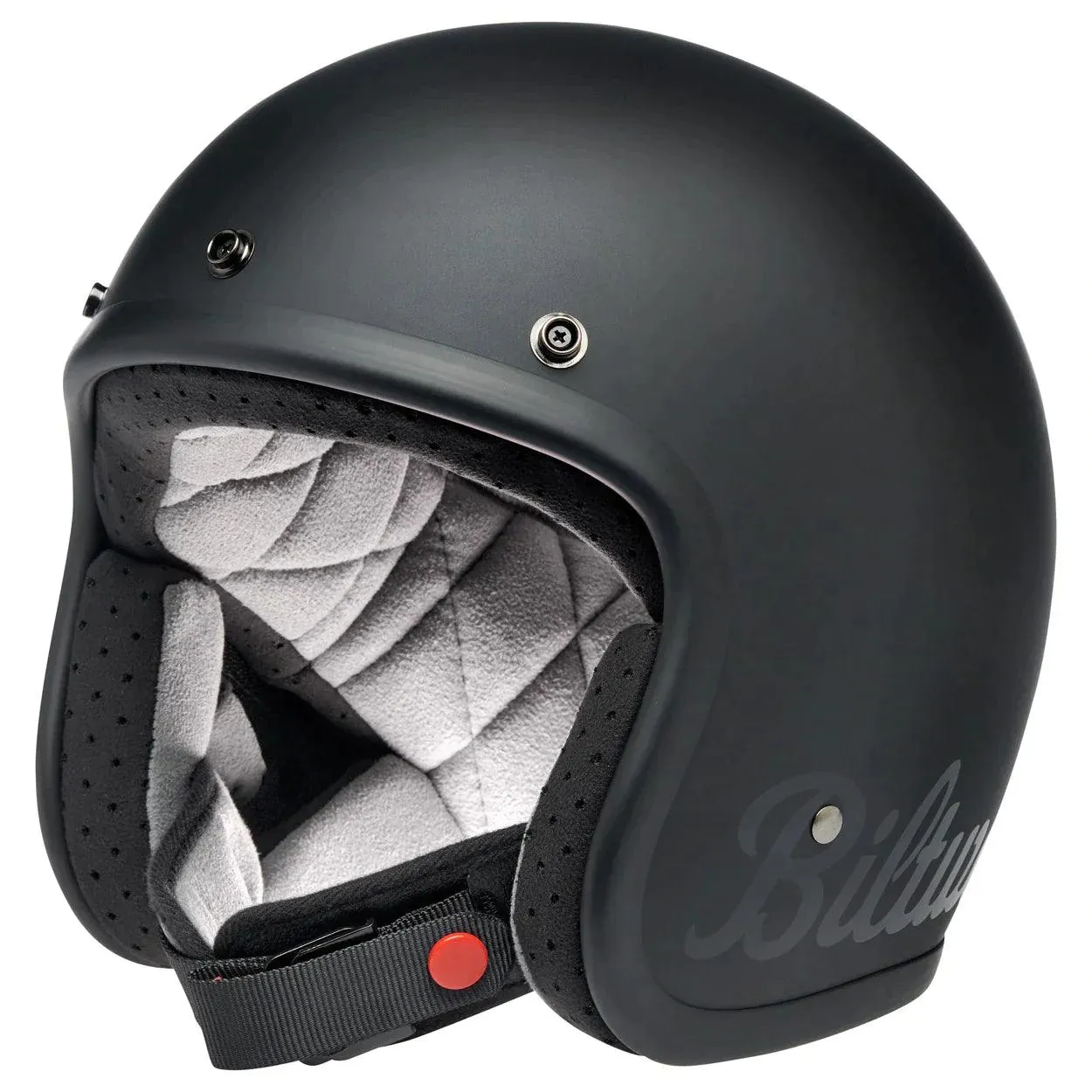 Biltwell Bonanza Helmet Flat Black Factory